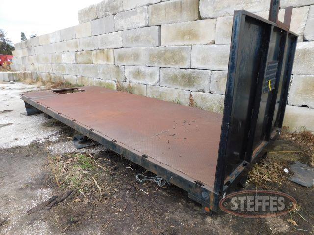 20'x8' Flat Bed Steel 